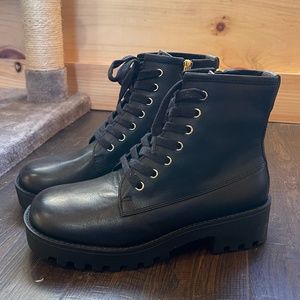 NEVER WORN Michael Kors Lace-Up Combat Boot